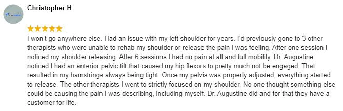 Chiropractic Tampa FL Patient Testimonial Christopher