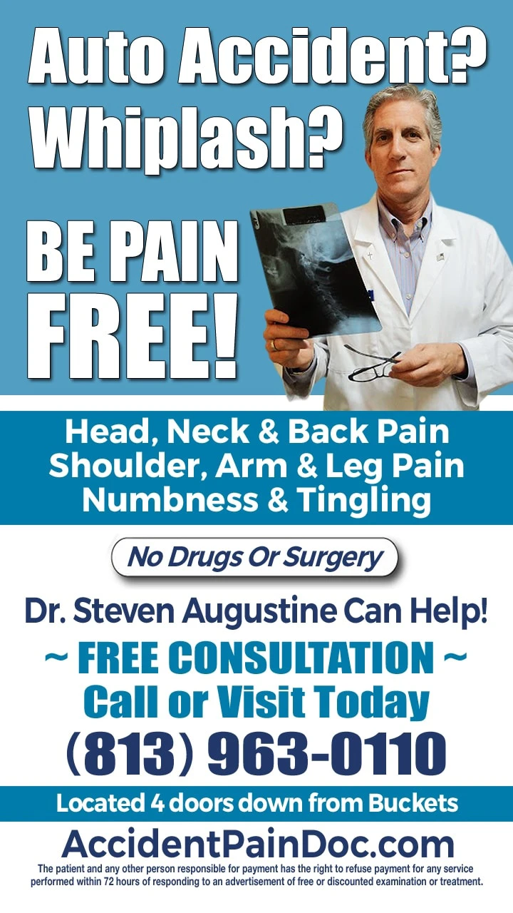 Chiropractor Tampa FL Steven Augustine Auto Injury Care